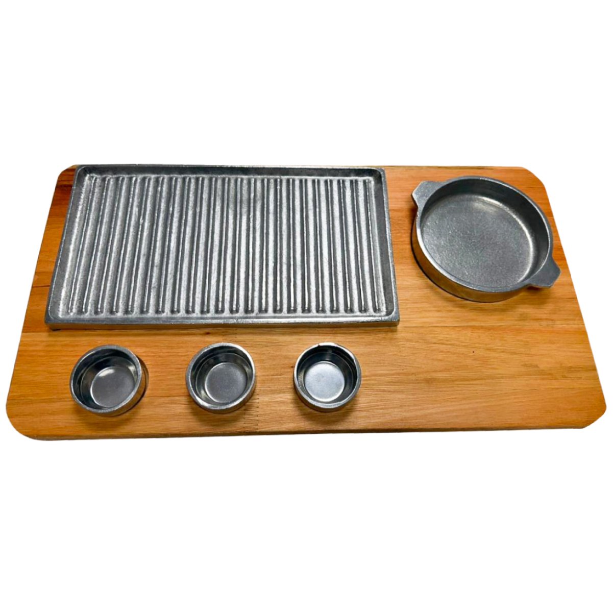 Tabla Parrillera 3 Dip con Provoletera